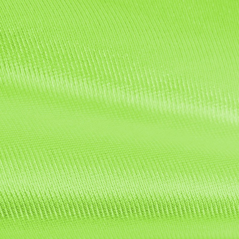 Satin vert fluorescent au rouleau
