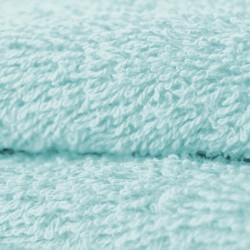 Tissu éponge coton vert d'eau