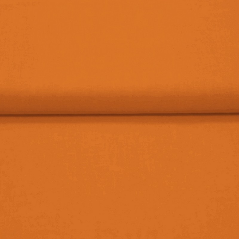 Tissu coton orange au rouleau