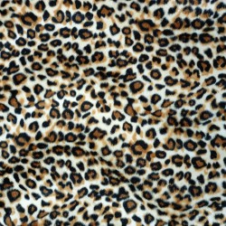 Fausse fourrure léopard des neige