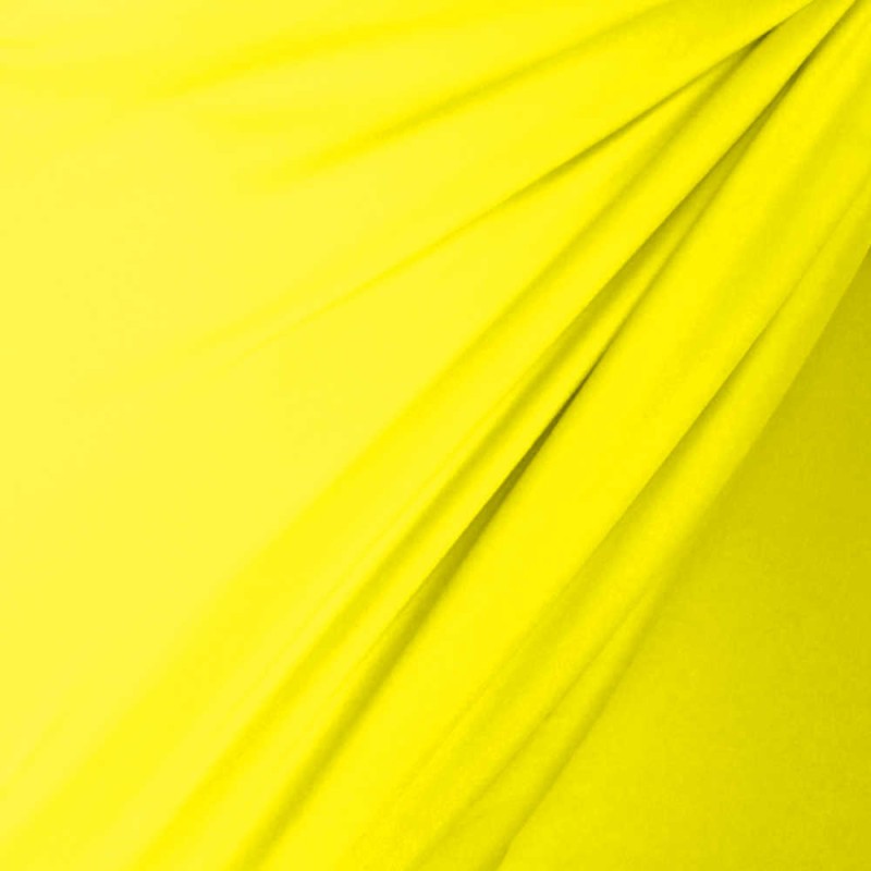 Lycra mat jaune fluo