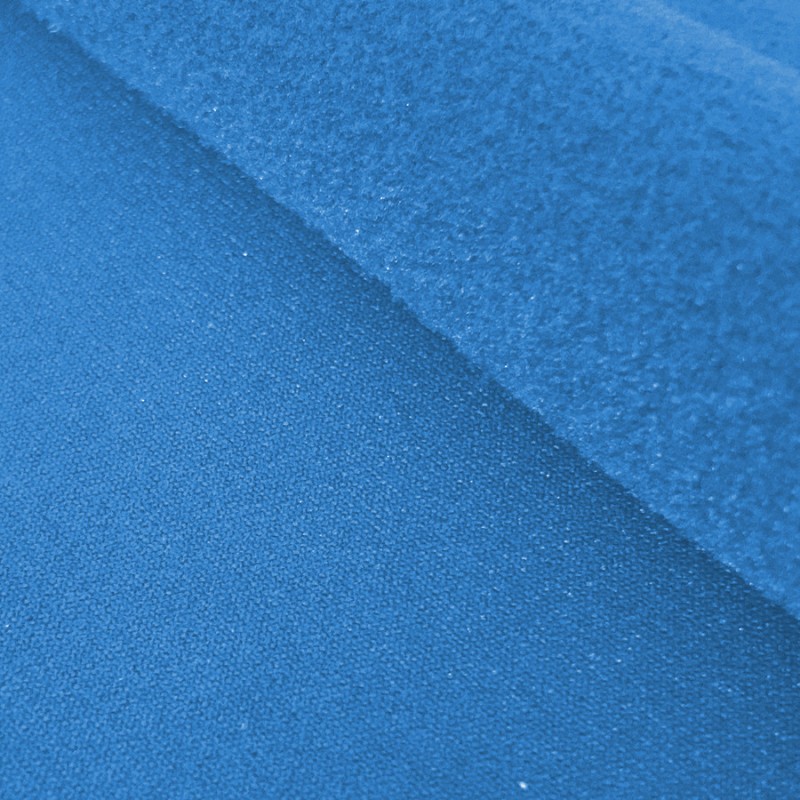 Lycra polaire (warm up) bleu intense