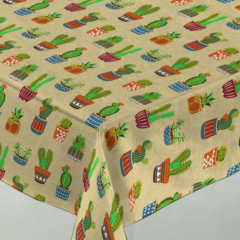 Tissu enduit imprimé | vente par rouleau de 15 mts