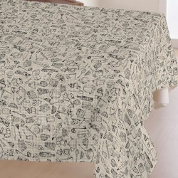 Tissu enduit imprimé | vente par rouleau de 15 mts