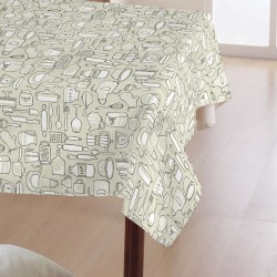 Tissu enduit imprimé | vente par rouleau de 15 mts