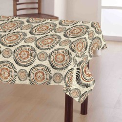 Tissu enduit imprimé | vente par rouleau de 15 mts