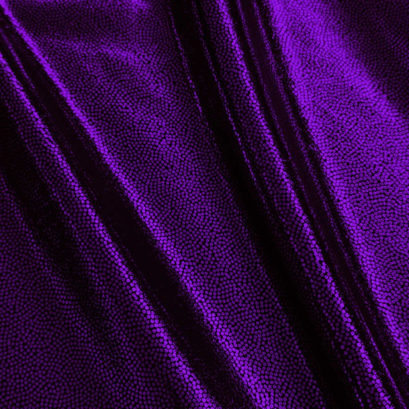 Lycra Monostretch Paillettes Violet