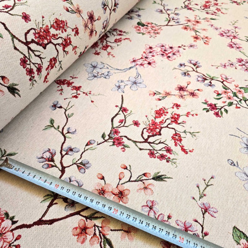 Tissu jacquard Sakura
