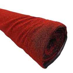 Rouleau 25m Voile lurex rouge i love tissus
