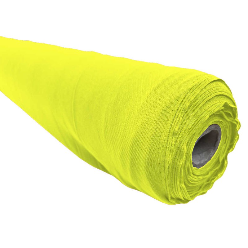 Rouleau 35m Tulle lycra jaune fluor i love tissus