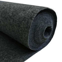 Vente de feutrine 3mm au rouleau charbon