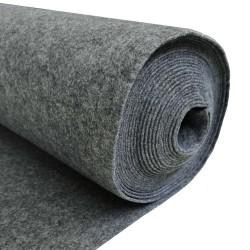 Vente de feutrine 3mm au rouleau gris