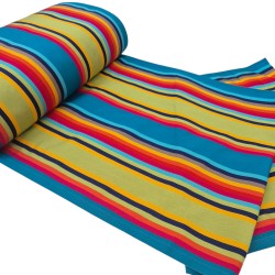 I ❤️ TISSUS | Tissu transat rayures multicolor