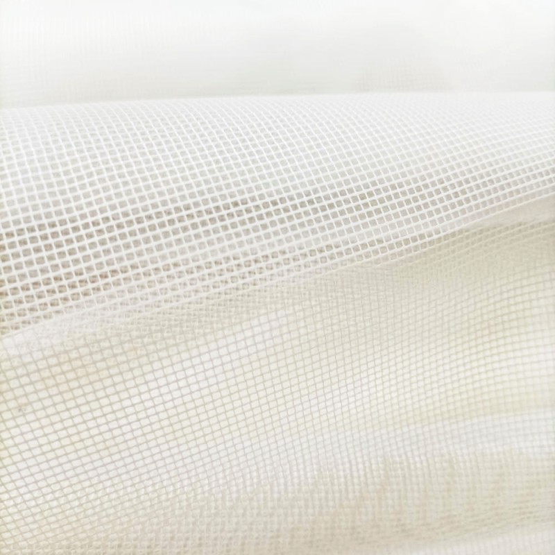Tulle moustiquaire blanc