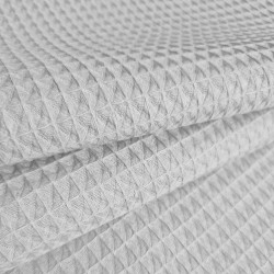 Tissu gauffré | gris au mètre