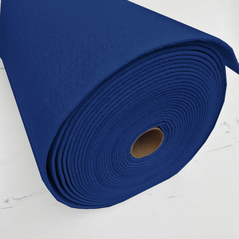 Rouleau 10 mts feutrine 3mm | bleu