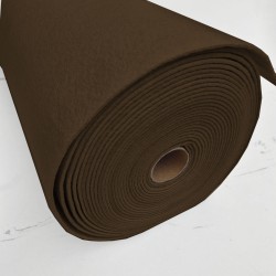 Rouleau 10 mts feutrine 3mm | marron foncé