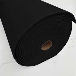 Rouleau 10 mts feutrine 3mm couleur noir