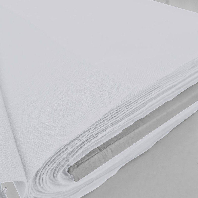 ♥ rouleau 5 mts french terry coton | blanc