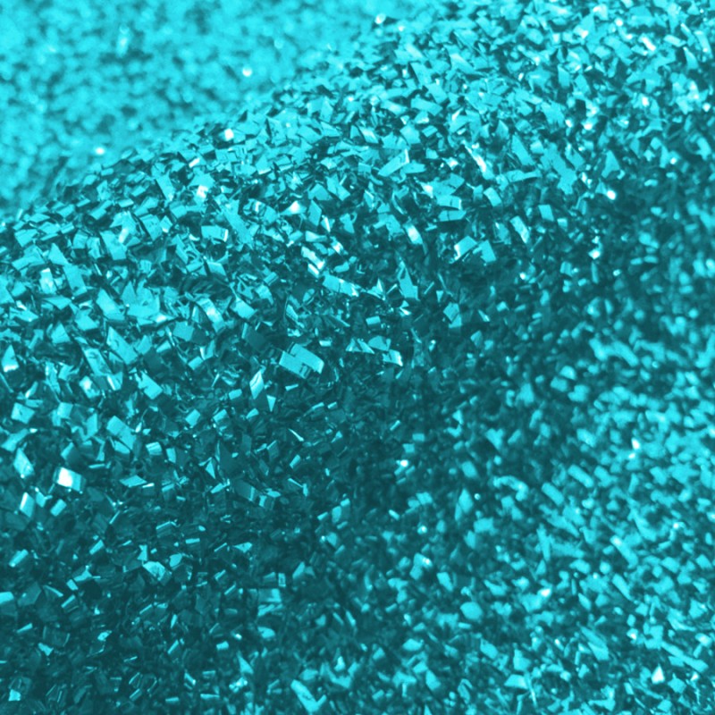 Éponge lurex turquoise