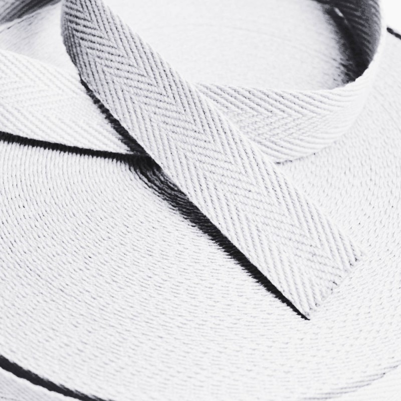 ➜ Sangle en coton 30 mm au mètre | Ruban à chevrons