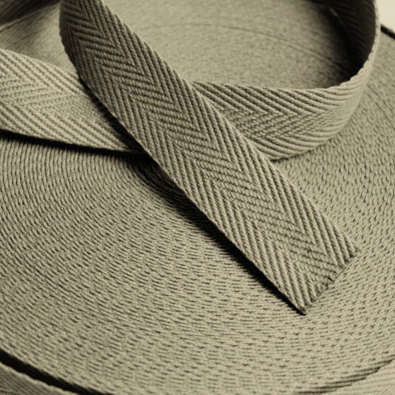 ➜ Sangle en coton 30 mm au mètre | Ruban à chevrons