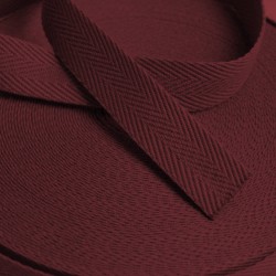 ➜ Sangle en coton 30 mm au mètre | Ruban à chevrons