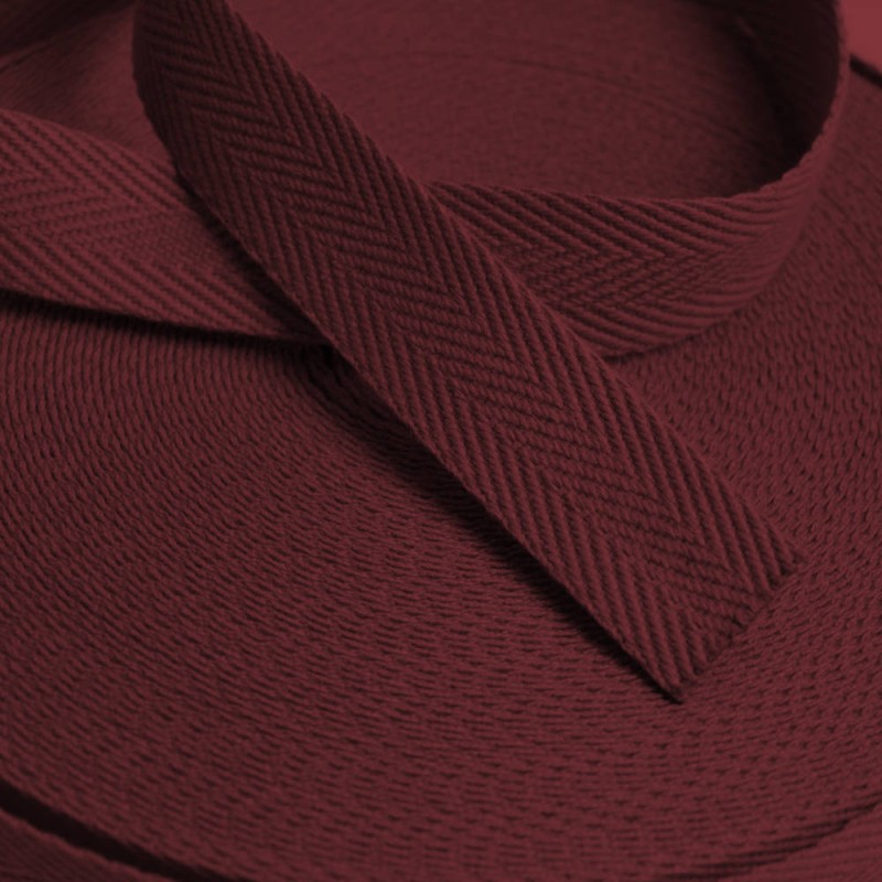 ➜ Sangle en coton 30 mm au mètre | Ruban à chevrons