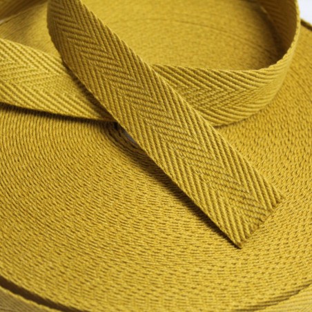 ➜ Sangle en coton 30 mm au mètre | Ruban à chevrons