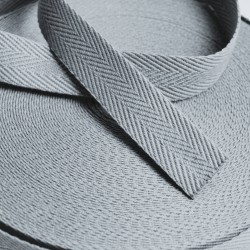 ➜ Sangle en coton 30 mm au mètre | Ruban à chevrons