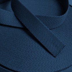 ➜ Sangle en coton 30 mm au mètre | Ruban à chevrons