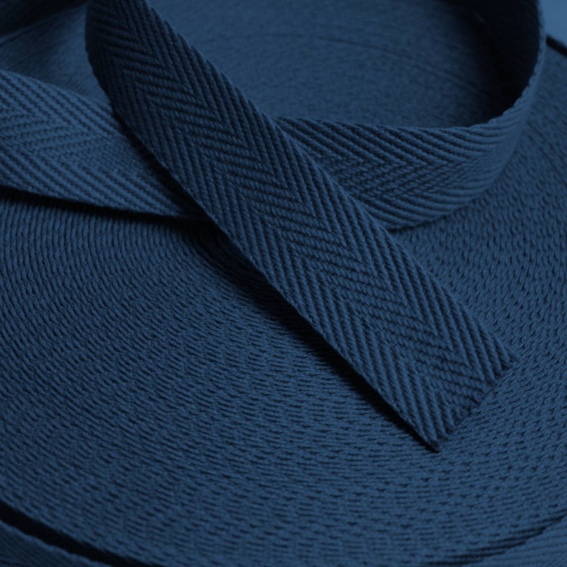 ➜ Sangle en coton 30 mm au mètre | Ruban à chevrons