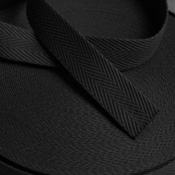 ➜ Sangle en coton 30 mm au mètre | Ruban à chevrons