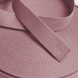 ➜ Sangle en coton 30 mm au mètre | Ruban à chevrons