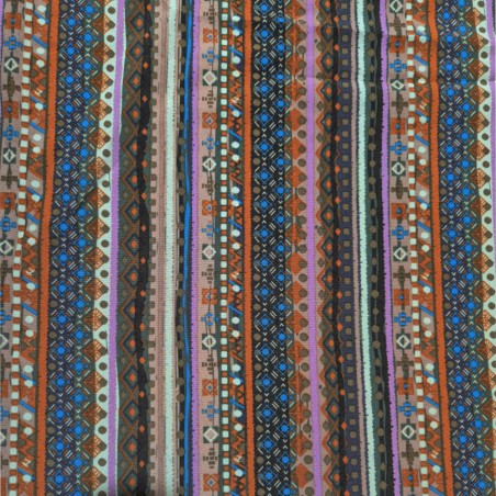 ►Tissu avec des motifs mexicains  au mètre | Acheter tissu burlington imprimé