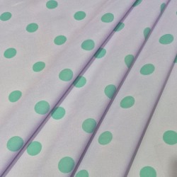 ►Tissu  à pois colorés au mètre | Acheter tissu imprimé flamenco
