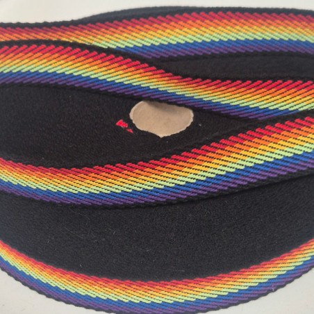 Sangle multicolore arc en ciel