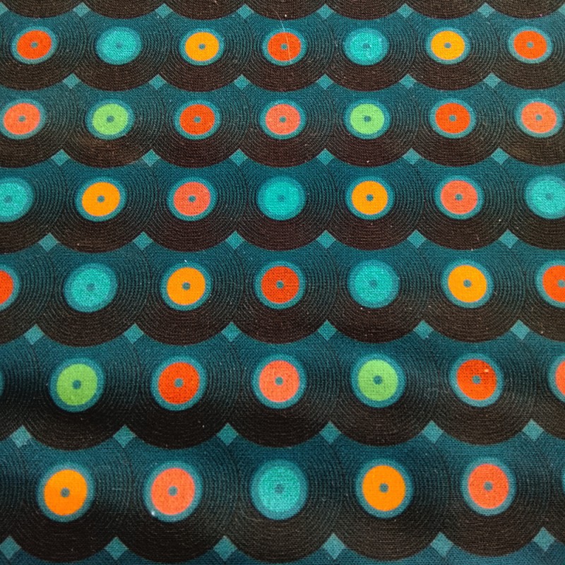 Coton imprimé vinyle