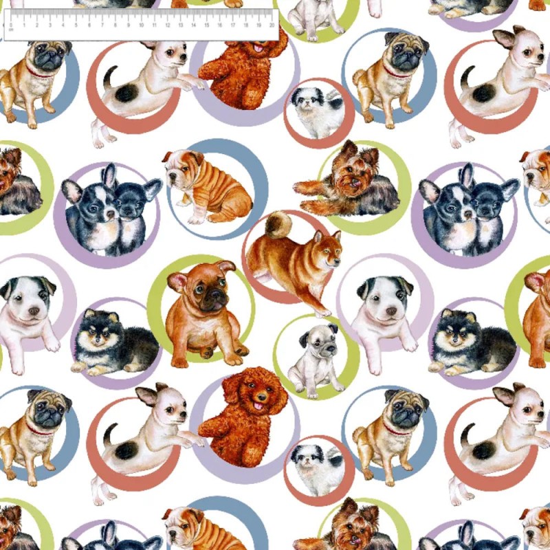 ► COTON animaux | ❤  | tissus imprimés à motifs fleuris