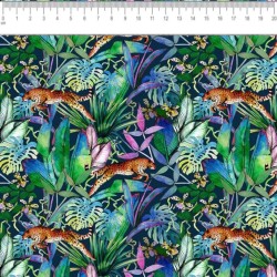 ► COTON animaux | ❤  | tissus imprimés à motifs fleuris