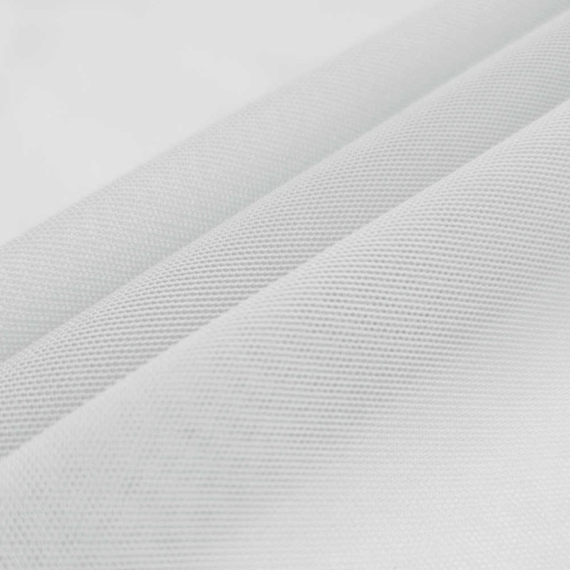 Tulle lycra lingerie blanc