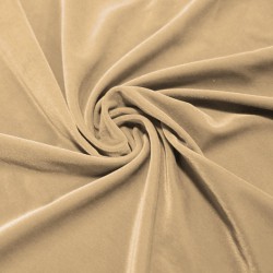 Velours lycra couleur peau | I ♥ TISSUS
