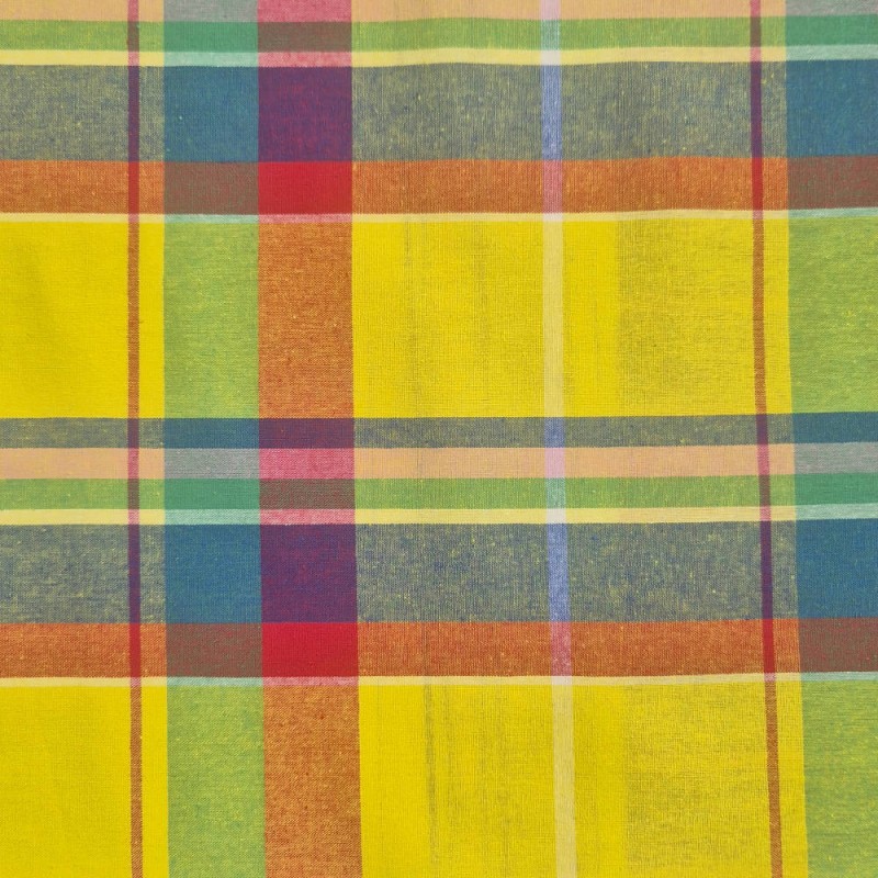 Madras jaune