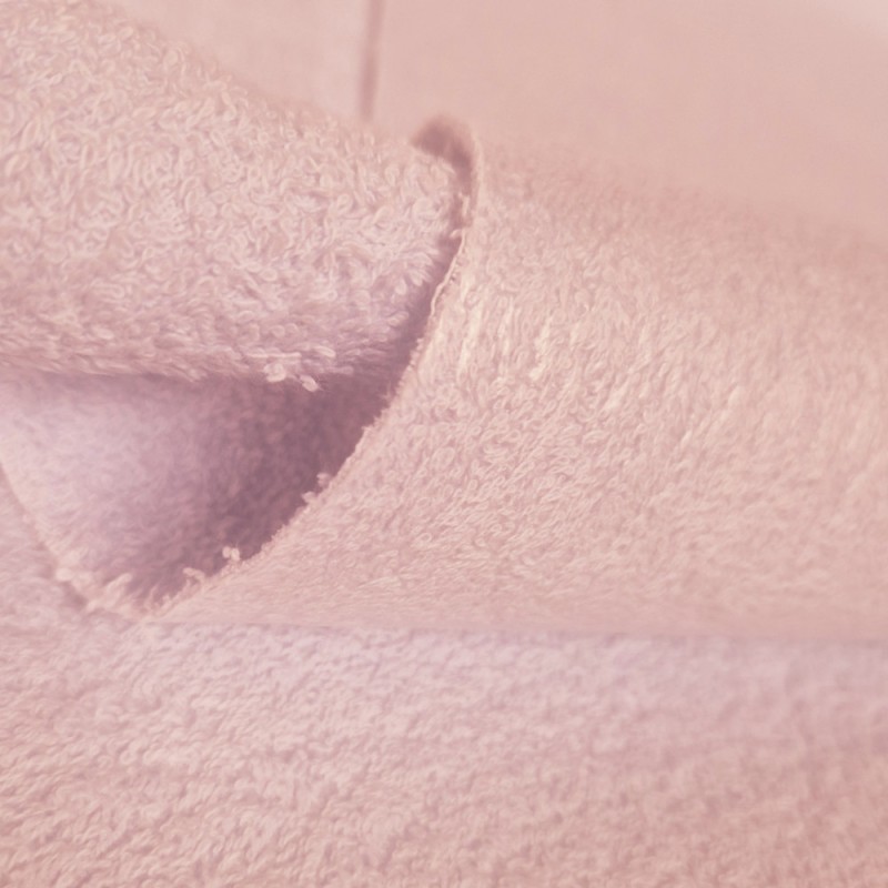 Eponge plastifiée rose au métre