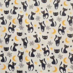 ▷ COTON BIO au mètre | HALLOWEEN (GOTS)