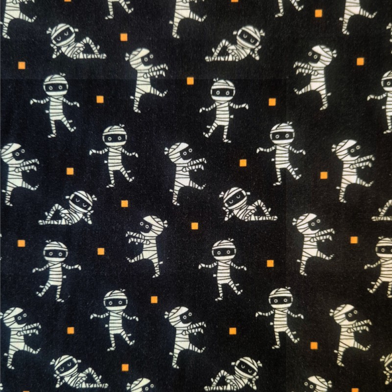 ▷ COTON BIO au mètre | HALLOWEEN (GOTS)