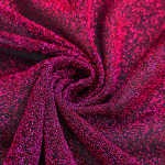 Voile lurex fuchsia au mètre