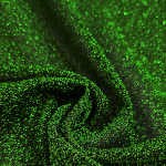 Voile lurex vert au mètre
