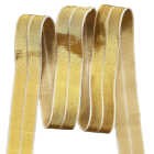 Biais Élastique FOE (Fold Over Elastic) LUREX 20mm or