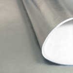 Mousse foam disco lamé 150cm argent